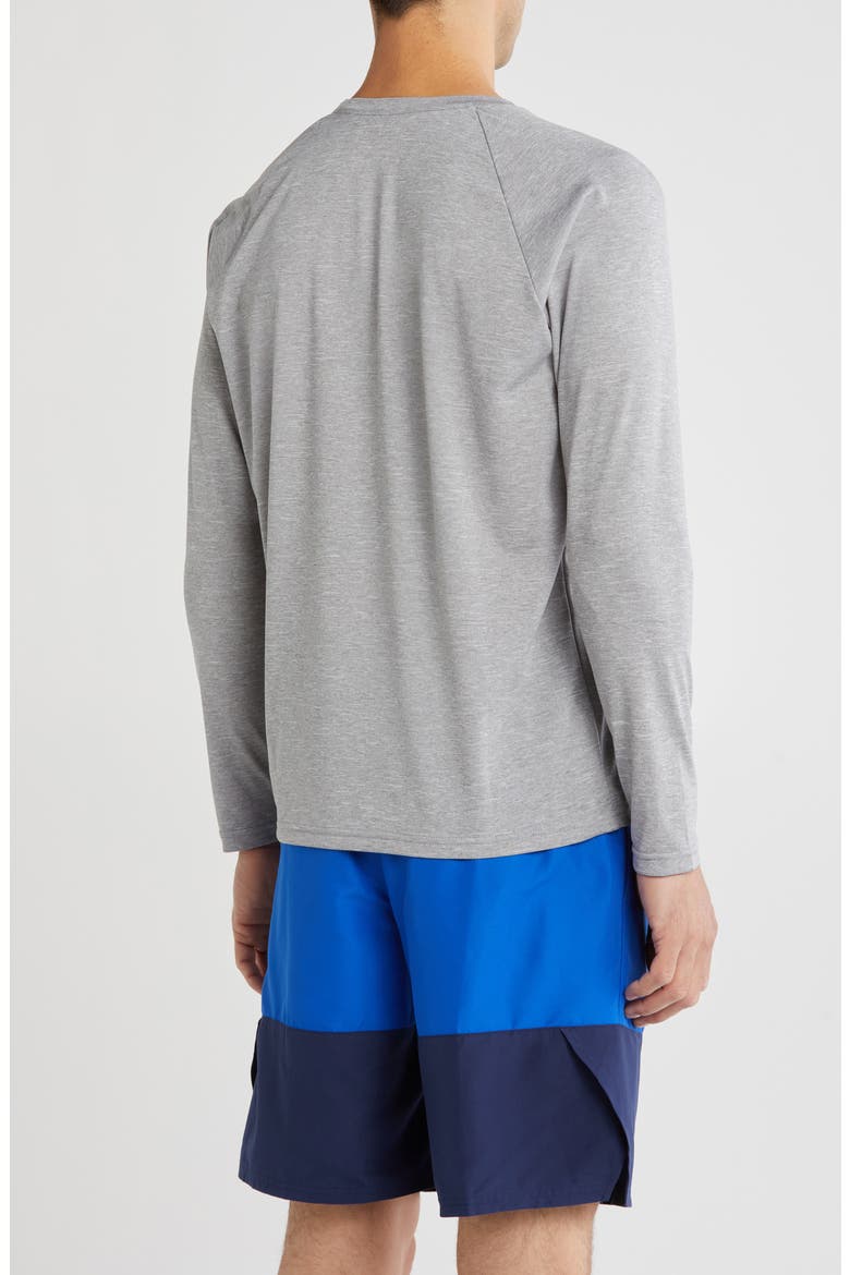 Hydroguard Dri-FIT Long Sleeve Swim Shirt, Alternate, color, PARTICLE GREY