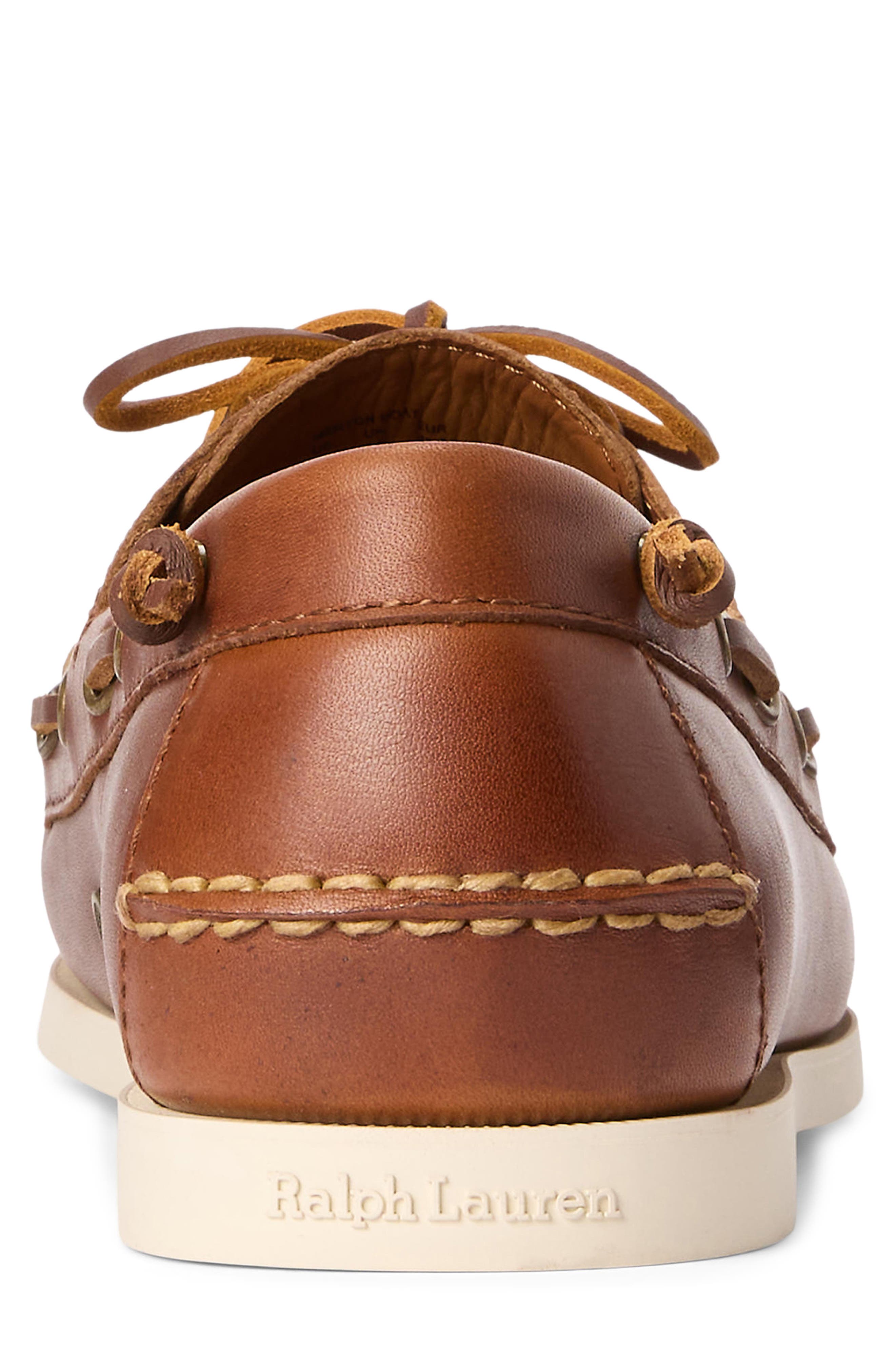 Polo Ralph Lauren Merton Boat Shoe, Alternate, color, Tan