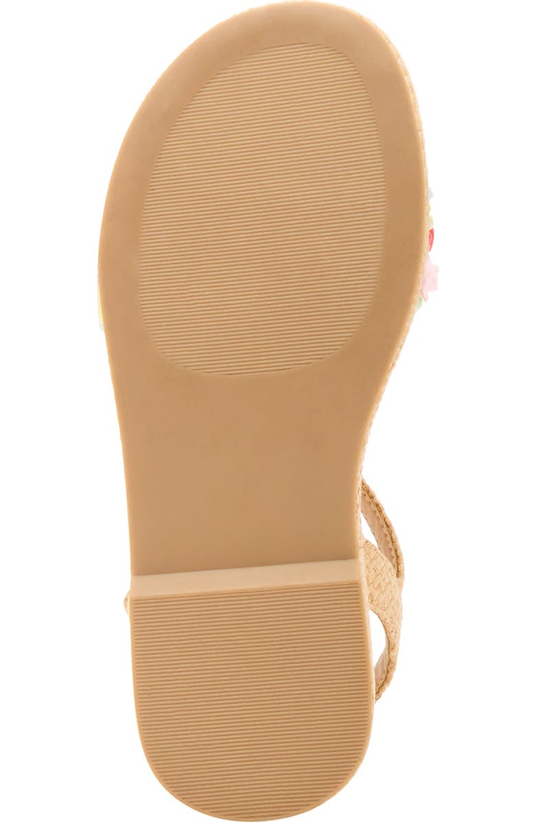 Steve Madden Kids' Arabela Ankle Strap Sandal, Alternate, color, Natural