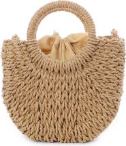 Adornia Basket Arc Handle Crossbody Bag