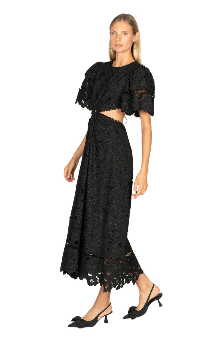 SECRET MISSION Jaylen Dress, Alternate, color, Black