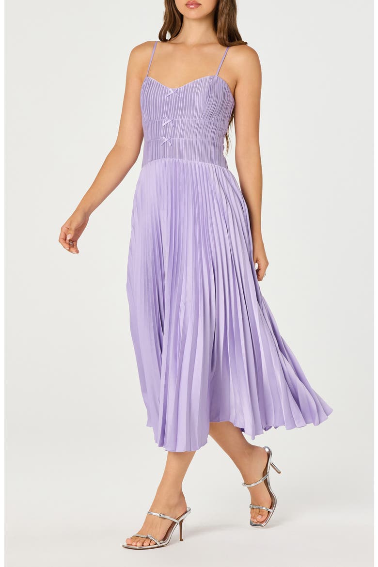 Shionagh Pleated A-Line Dress (Women) | Nordstrom