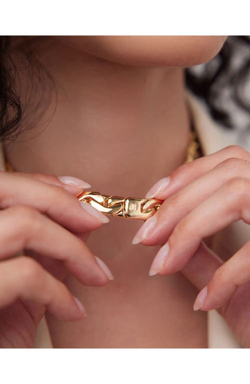 Jennifer Fisher Tribeca Chain Necklace In Yellow Gold