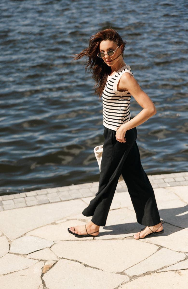 Petal & Pup Soraya Wide Leg Pants, Alternate, color,