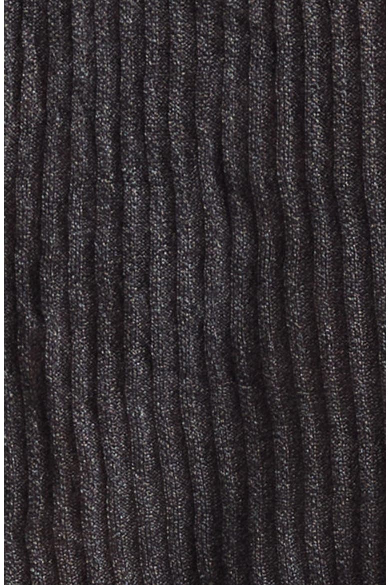 Sugarman Virgin Wool Rib Polo, Alternate, color, SILVER
