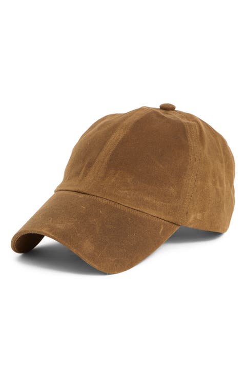 Waxed Canvas Baseball Cap