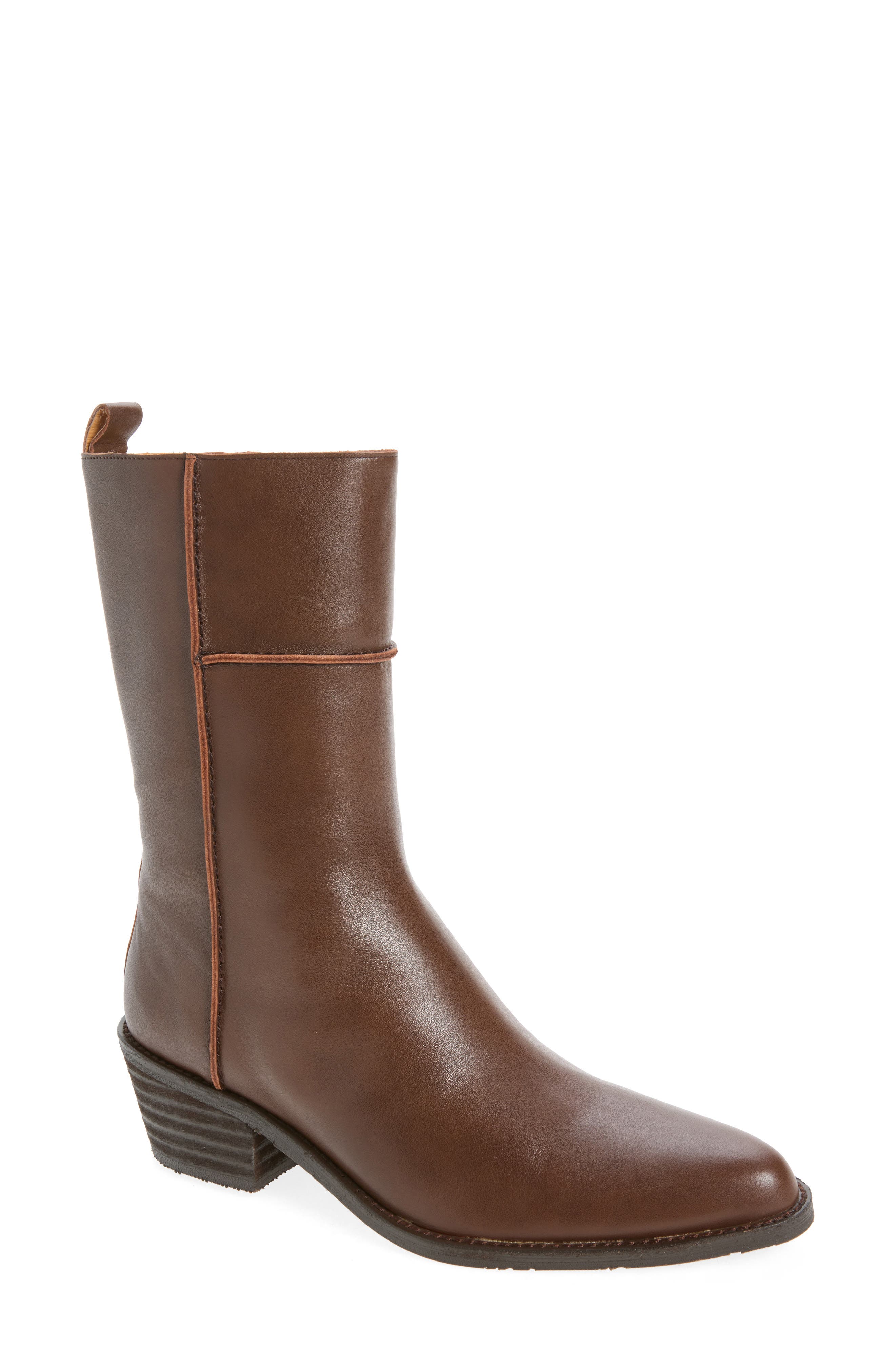 BROWN LEATHER
