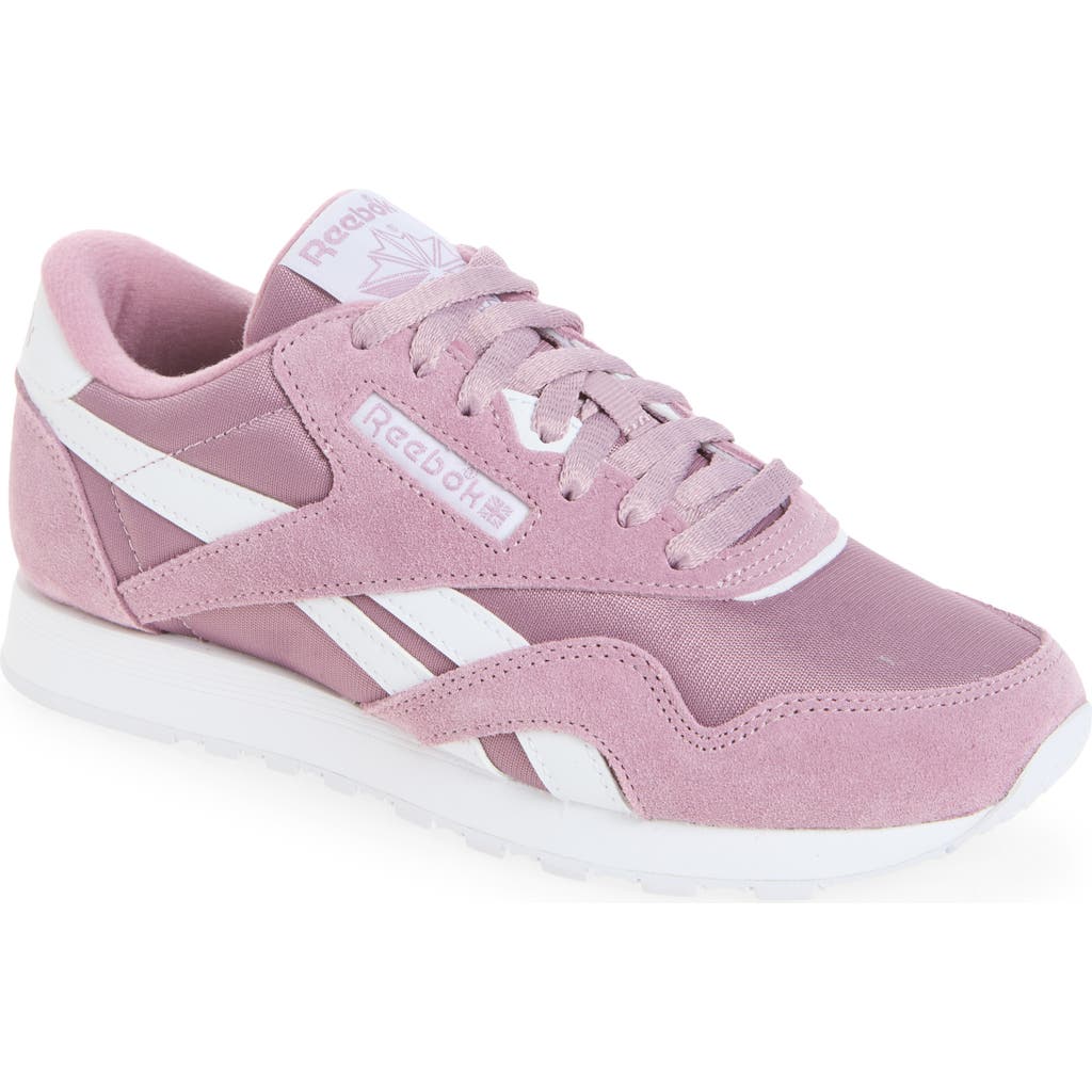 Reebok Classic Sneaker in Purpl Purpl White at Nordstrom Rack, Size 6