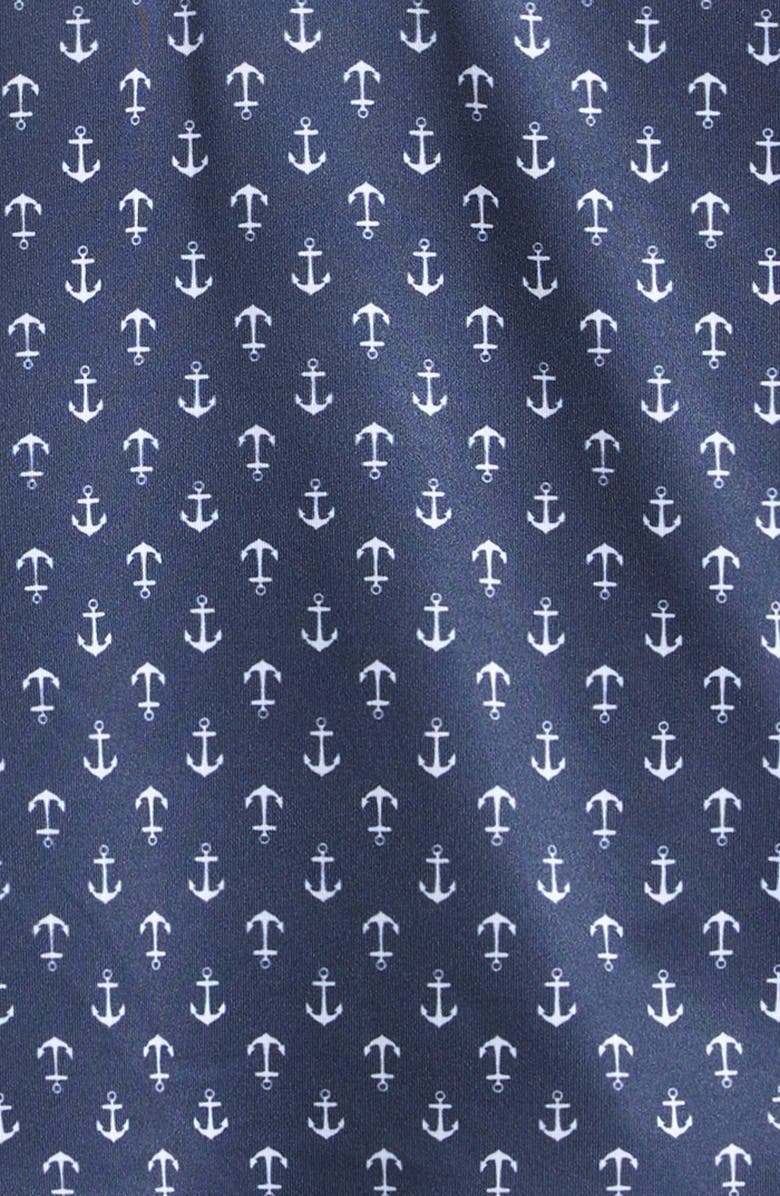 AMERICAN FIT Kids' Anchor Print Polo, Alternate, color, Navy Blue