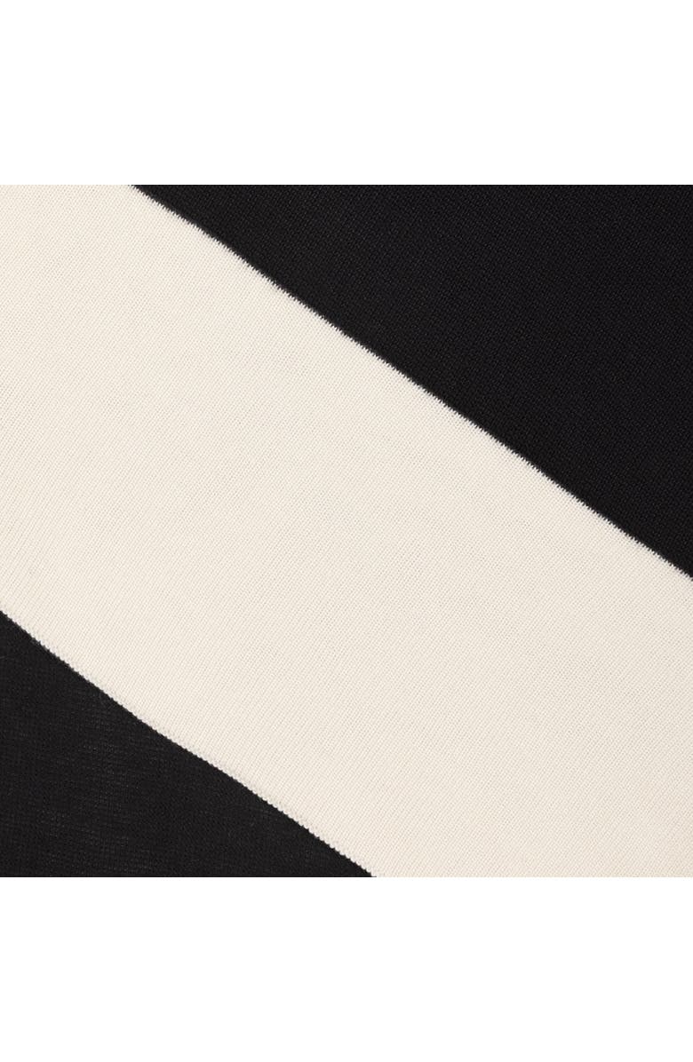 Lauren Ralph Lauren Tissue Weight Ruana With Border, Alternate, color, Black