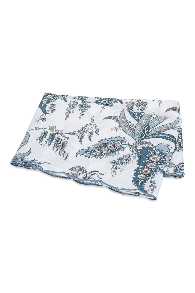 Apolline 500 Thread Count Flat Sheet, Main, color, MEDITERRANEAN