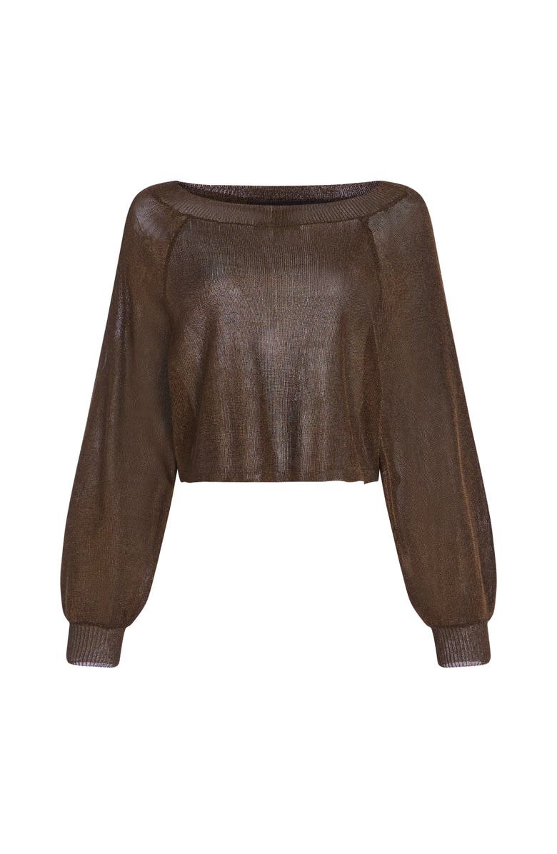 SER.O.YA Felicity Metallic Knit Top, Alternate, color, 