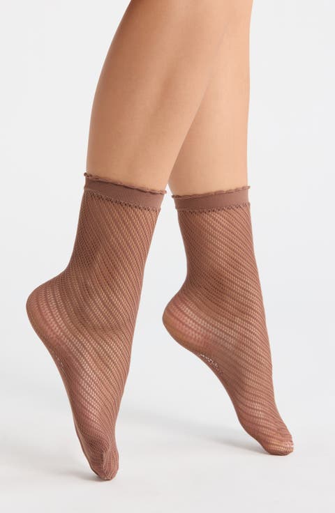 Openwork Anklet Socks