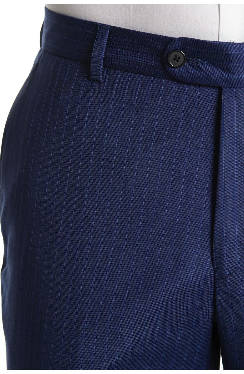 Hickey Freeman Regular Fit Pinstripe Suit Set, Alternate, color,
