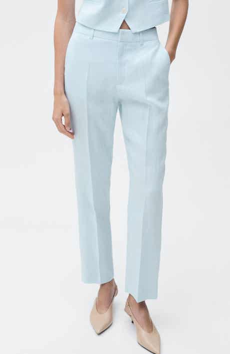 MANGO Boreli Linen Pants