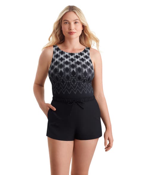 Scoopneck Runaround Chlorine Resistant One-Piece Swimsuit
