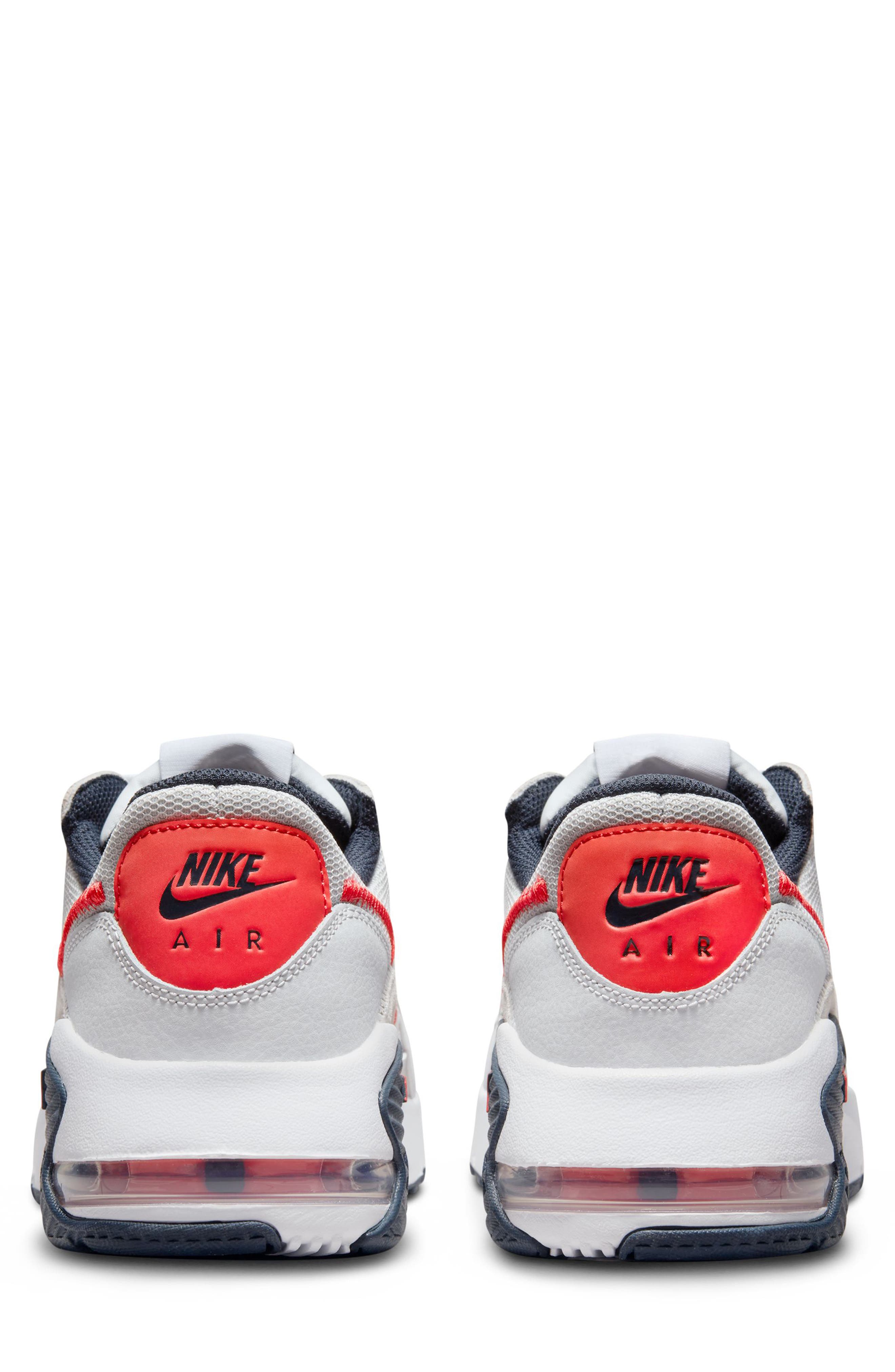 Nike Air Max Excee Sneaker, Alternate, color, Photon Dust/ Red/ Obsidian