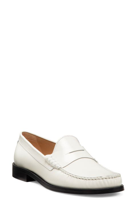 ローファー・オックスフォード STUART WEITZMAN Women Laced up Shoes SK194 5 Beige Stuart Weitzman Oxford Lace Up Comfort Shoes for Women for