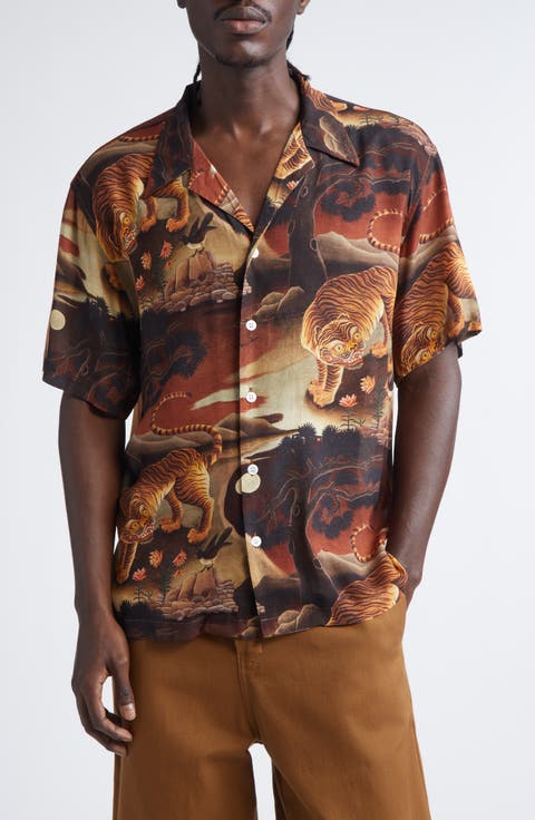 Tiger Magpie Camp Shirt