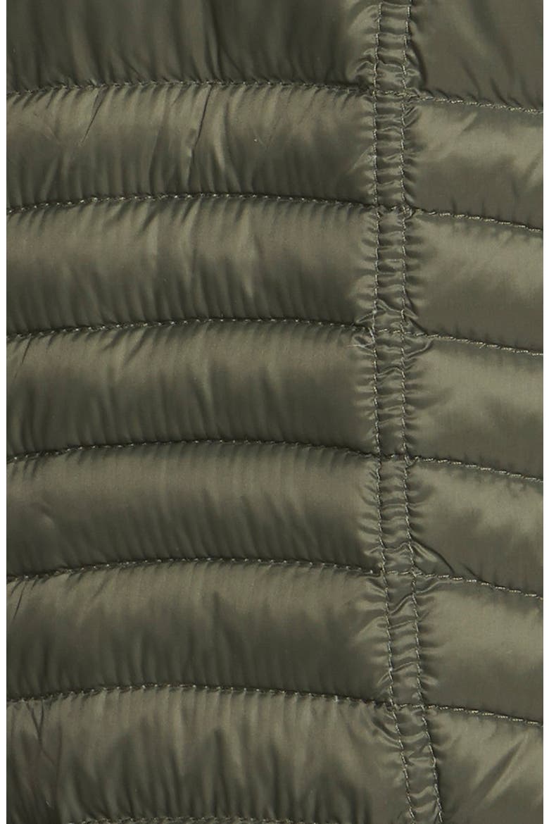 Down & Knit Jacket, Alternate, color, OLIVE