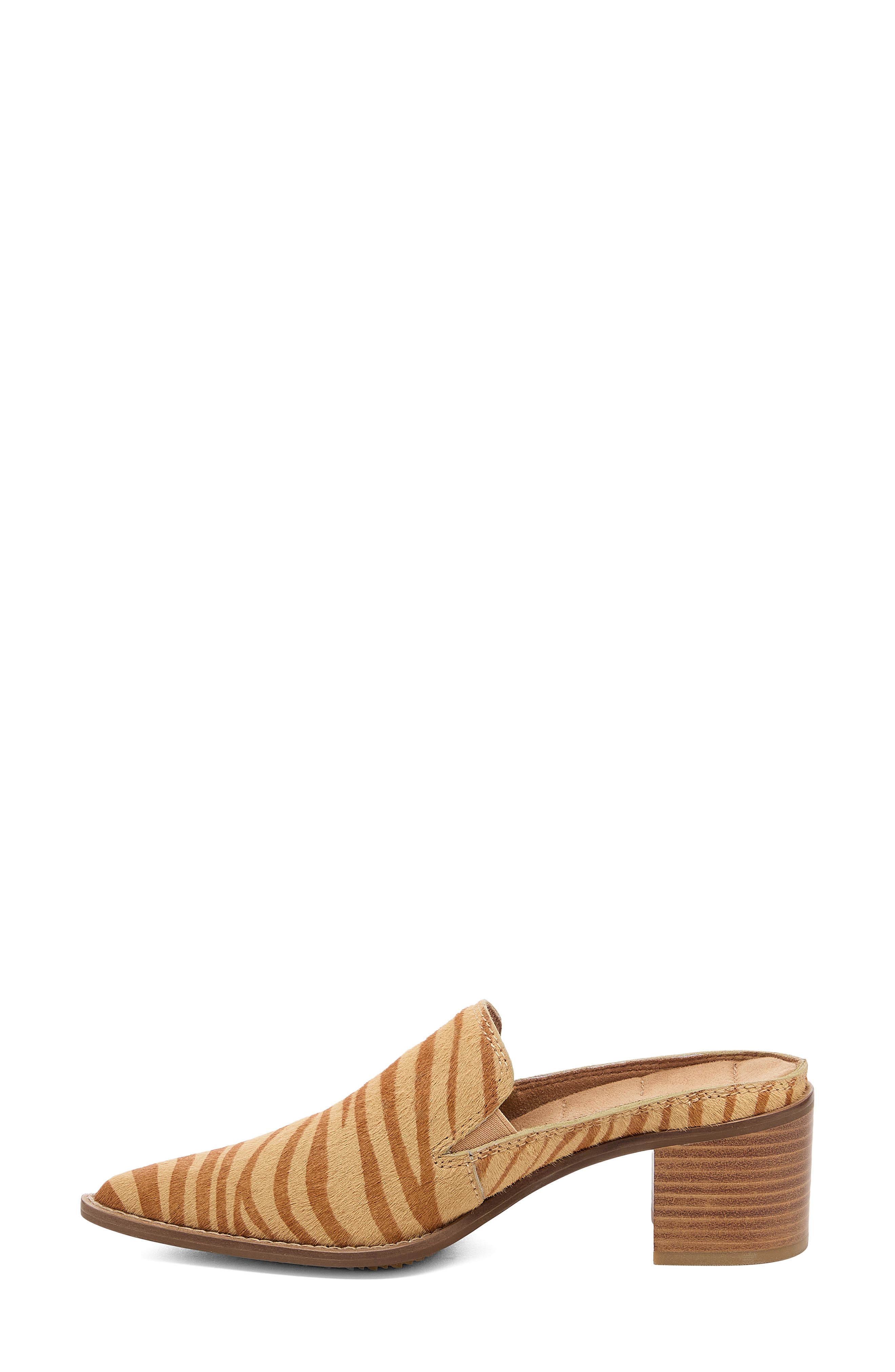 Mason Pointed Toe Loafer Mule, Alternate, color, WARM BROWN
