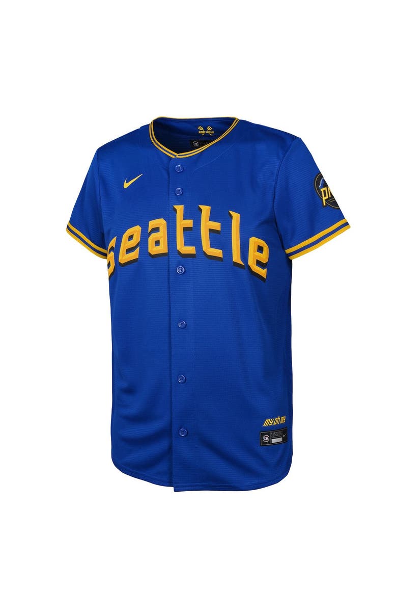 Nike Youth Nike Ken Griffey Jr. Royal Seattle Mariners 2023 City Connect Replica Player Jersey, Alternate, color, 