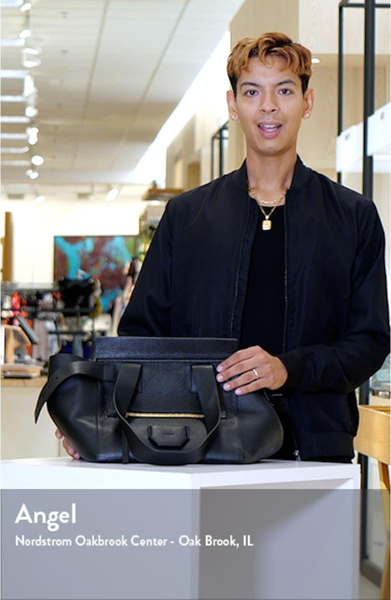 Perez Leather Shoulder Tote