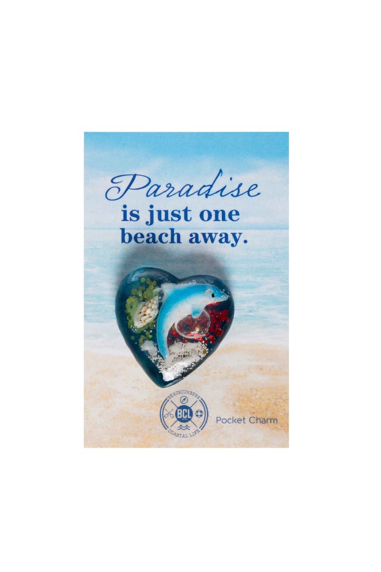 Heart Keepsake Pocket Charms Assortment of 6, Alternate, color, Blue