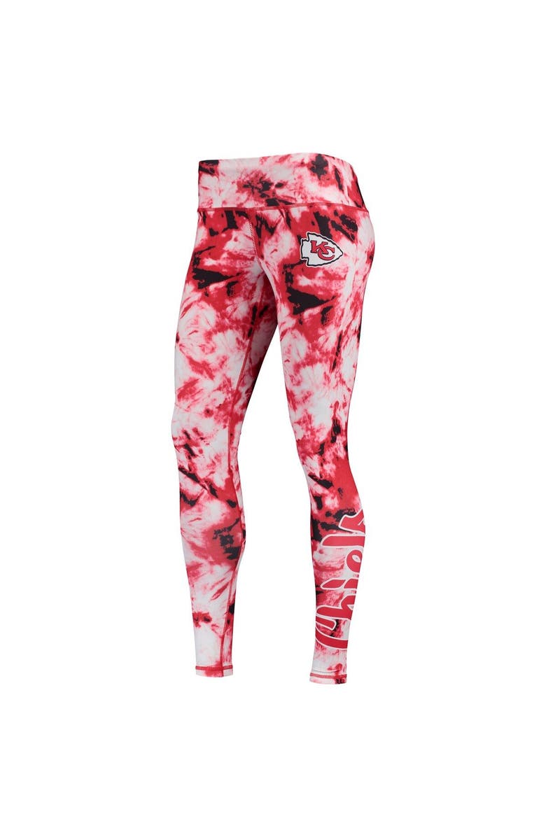 FOCO Women's FOCO Red Kansas City Chiefs Tie-Dye Leggings, Alternate, color, 