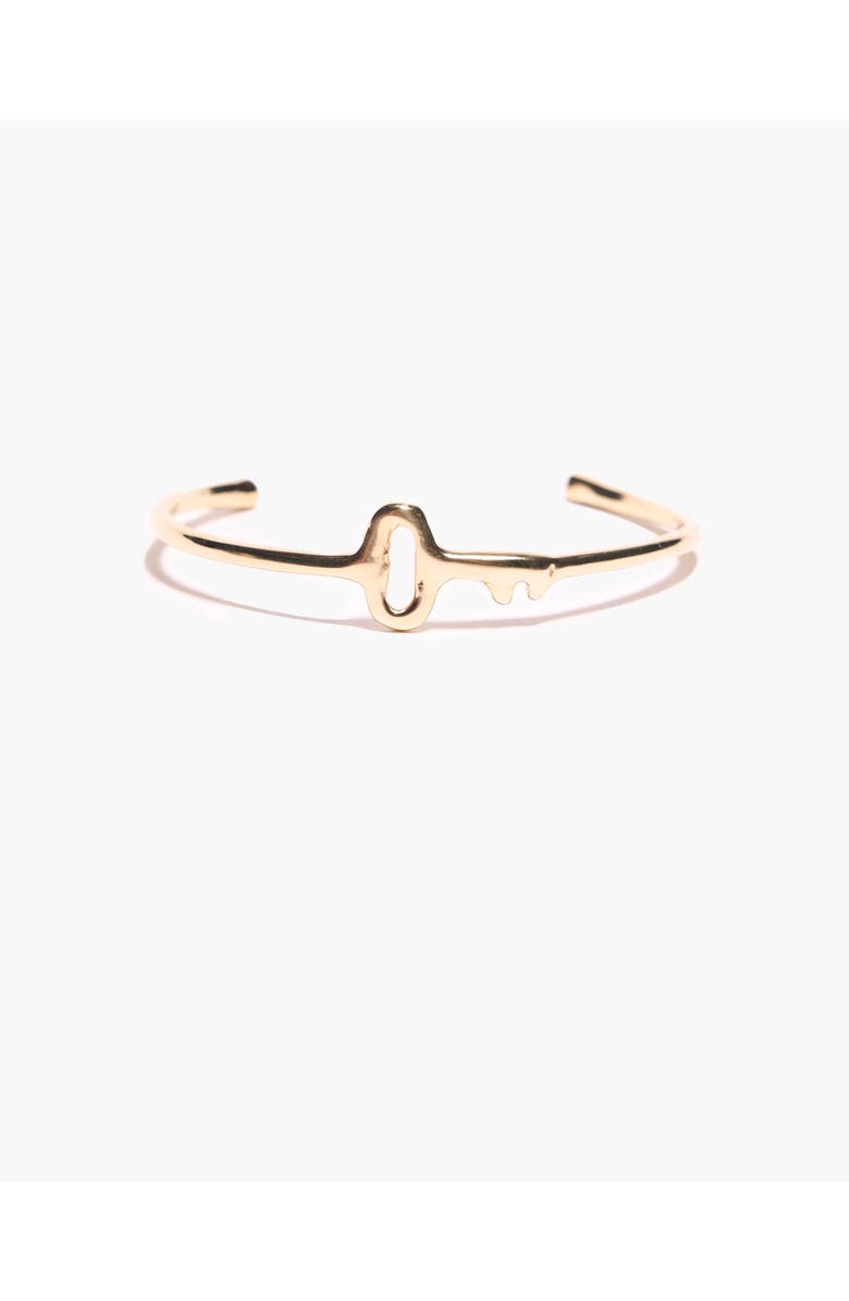 Odette New York Key Cuff, Alternate, color, Brass