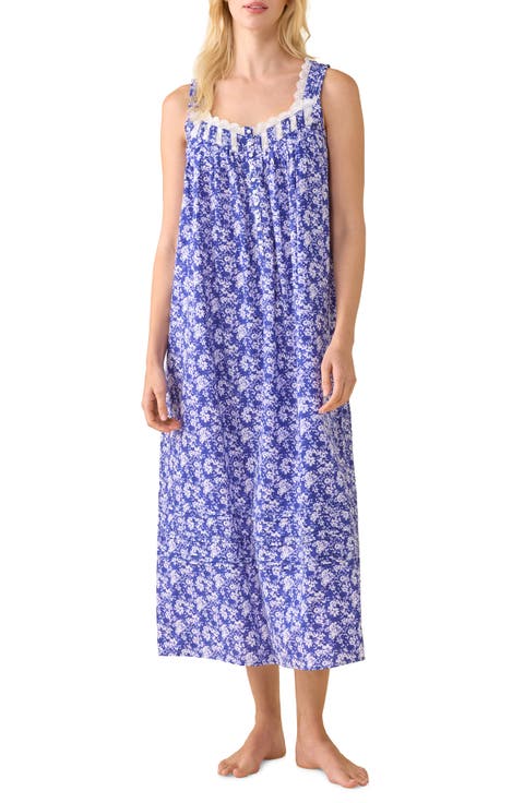 Sleeveless Cotton Ballet Nightgown
