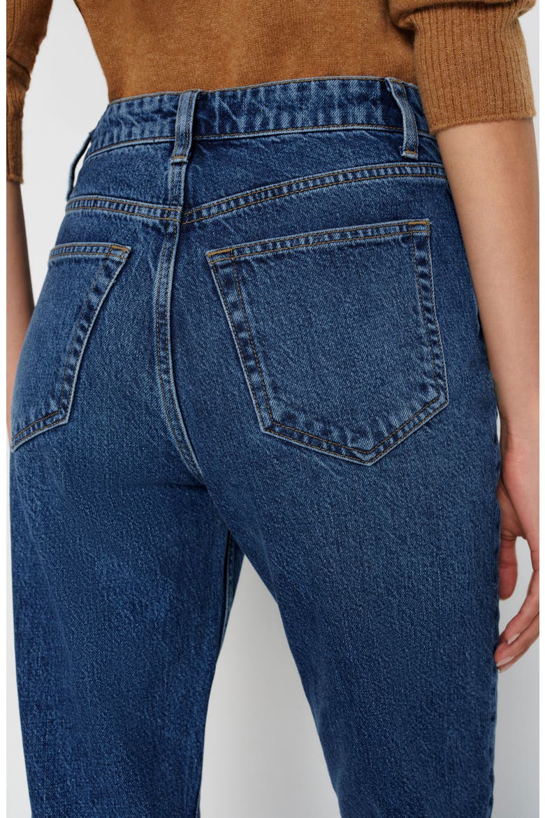 Cynthia High Waist Straight Leg Jeans, Alternate, color, MAGGIORE