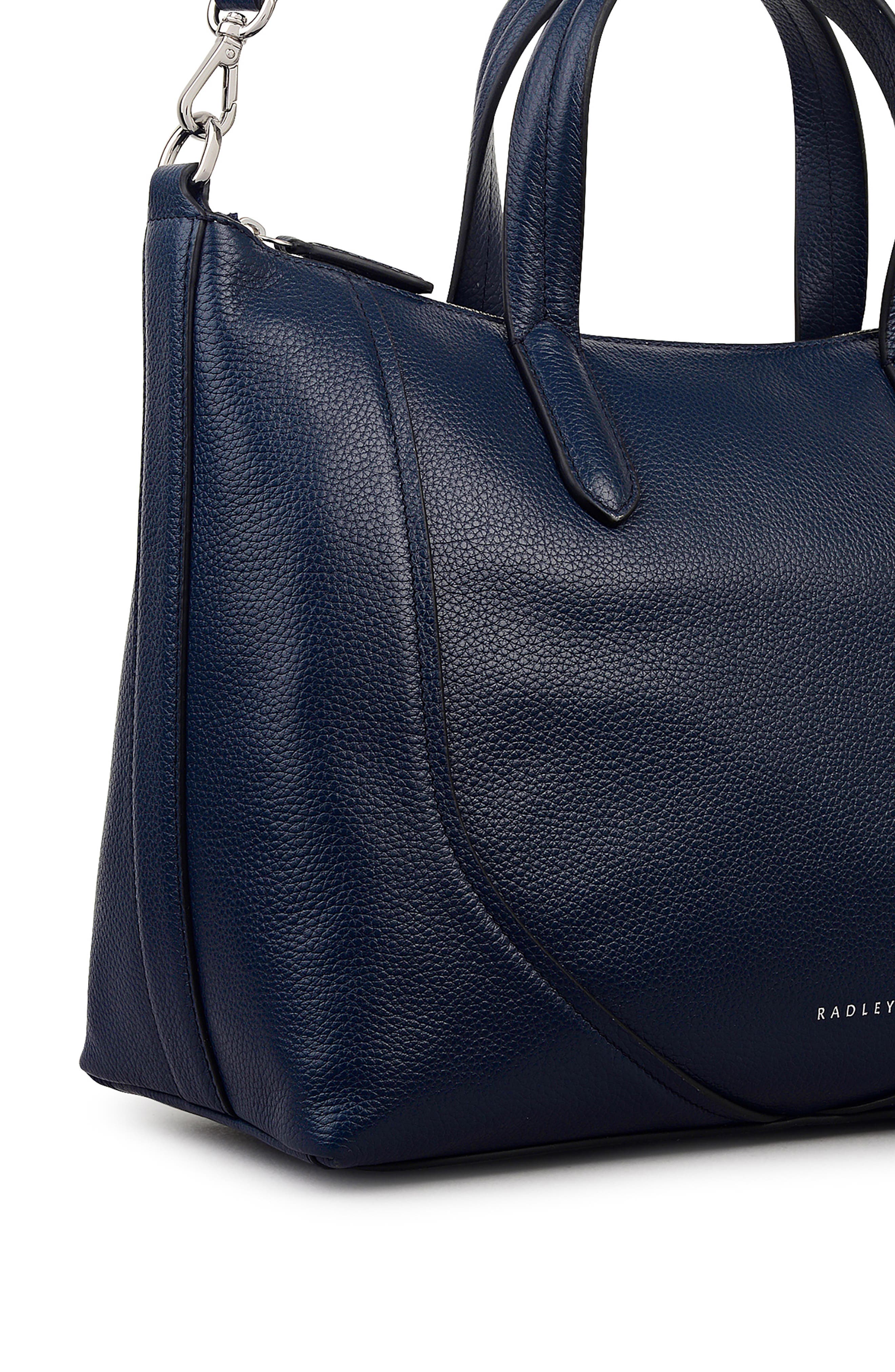 Radley Wood Park Pebbled Leather Satchel, Alternate, color, 