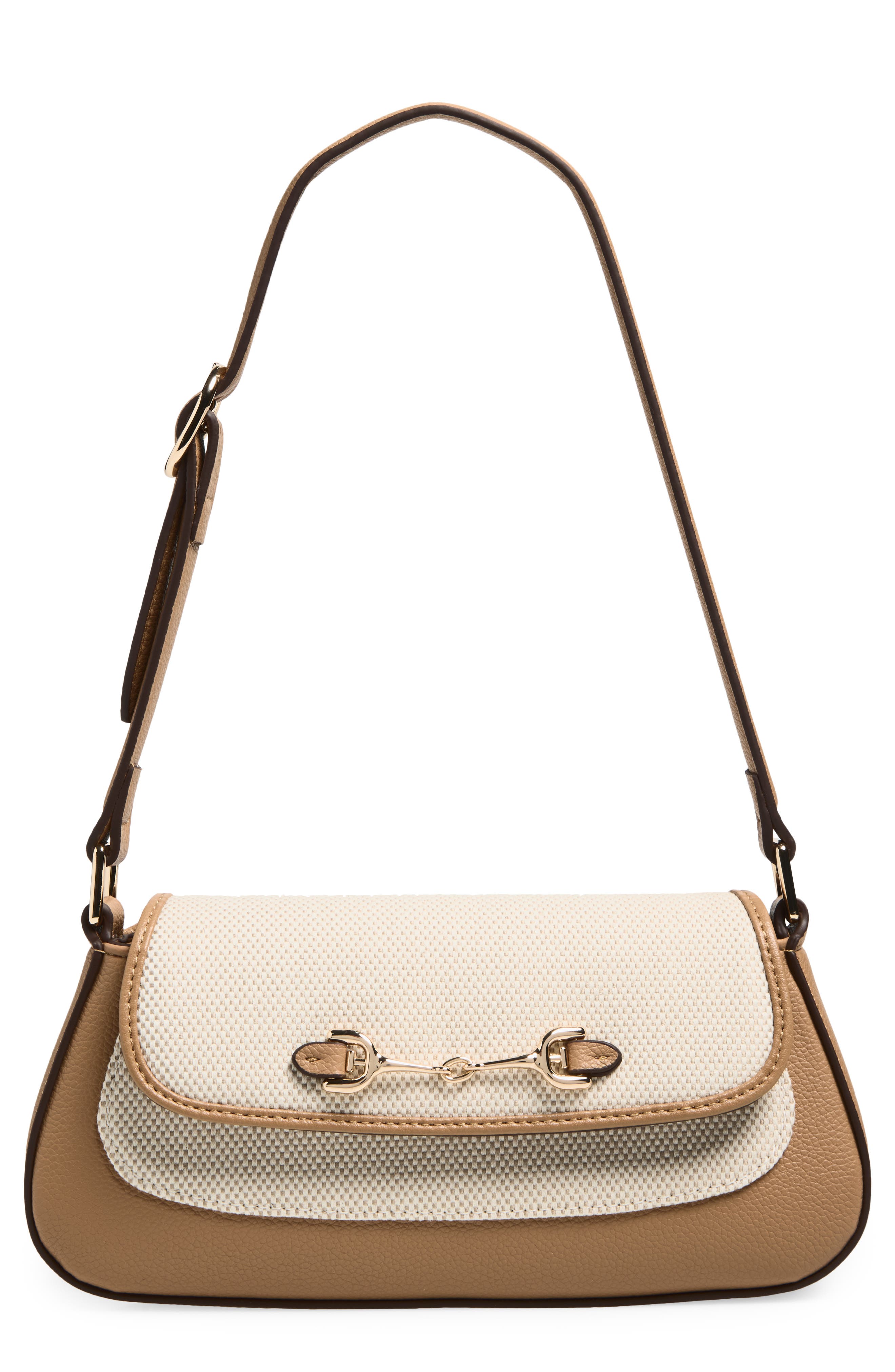 Sam Edelman Loraine Shoulder Bag, Main, color, Neutral
