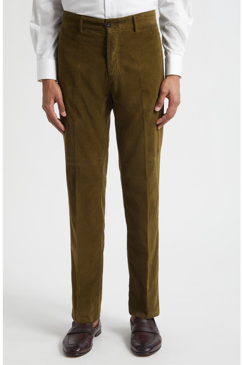 Cotton Corduroy Suit, Alternate, color, MILITARY