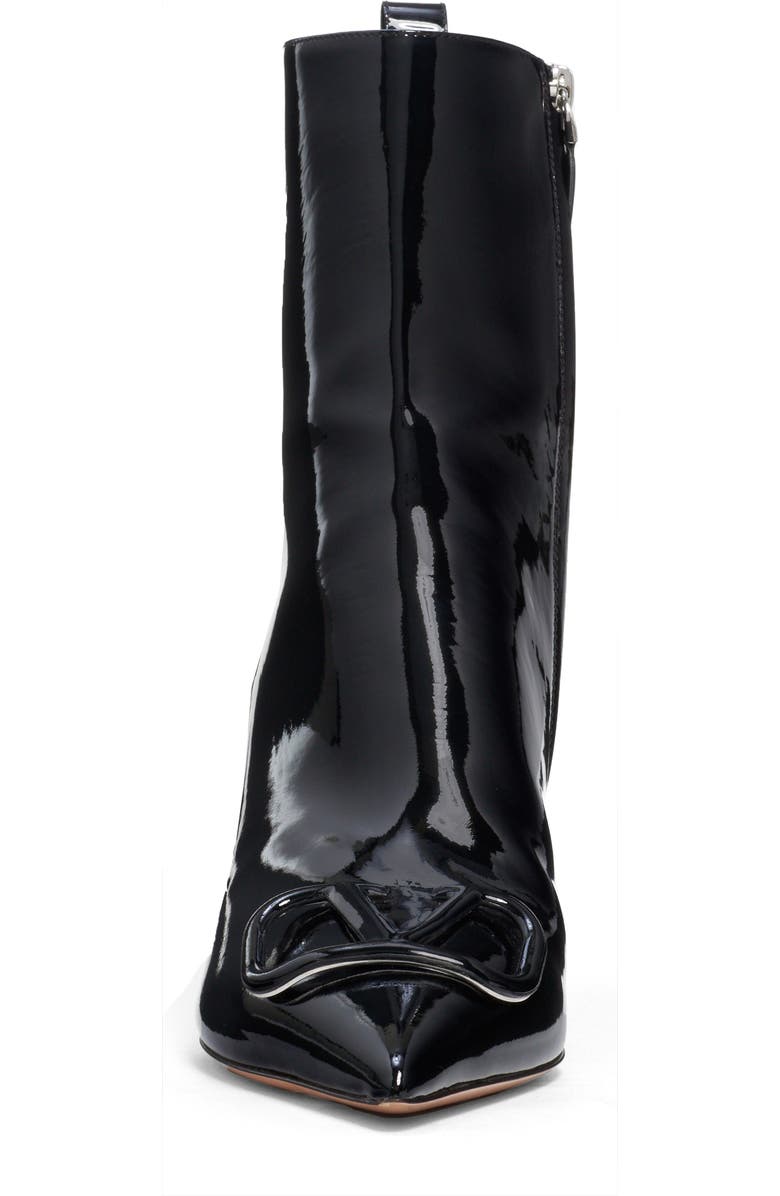 Valentino Garavani VLOGO Patent Bootie, Alternate, color,