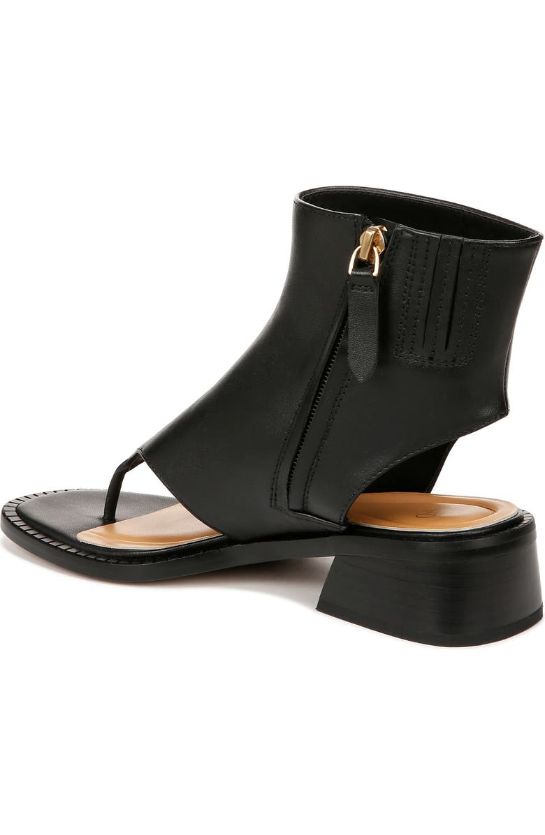 SARTO by Franco Sarto Skye Zip Cutaway Sandal Bootie, Alternate, color,