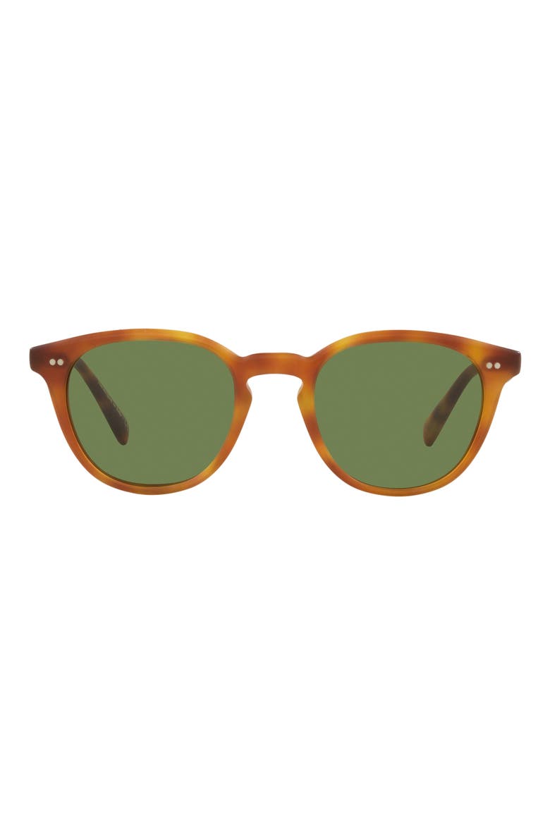 Desmon 50mm Phantos Sunglasses, Main, color, LT BROWN