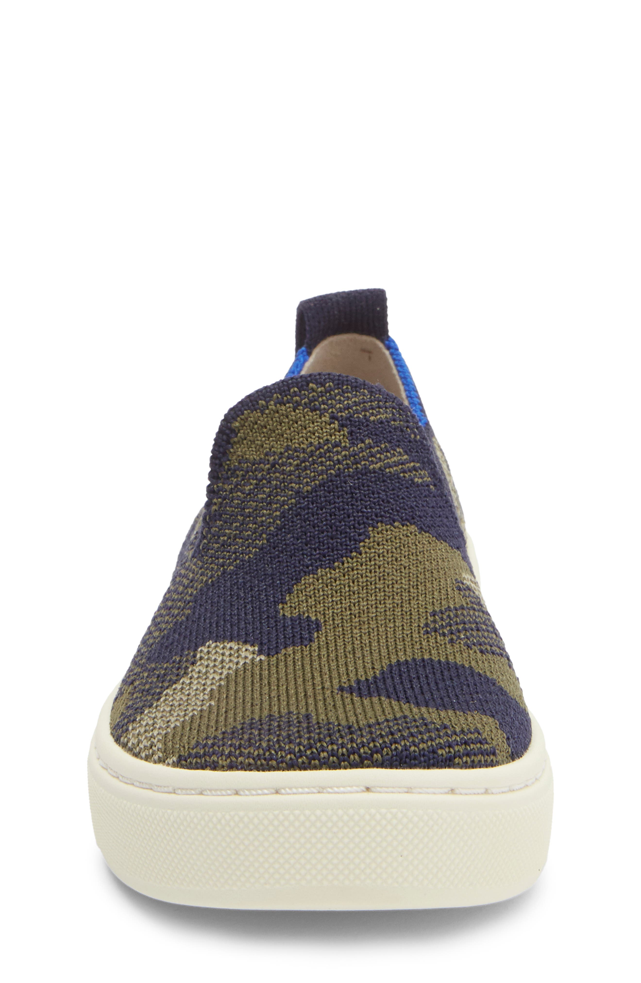 Rothy's Kids' Slip-On Sneaker, Alternate, color, Spruce Camo
