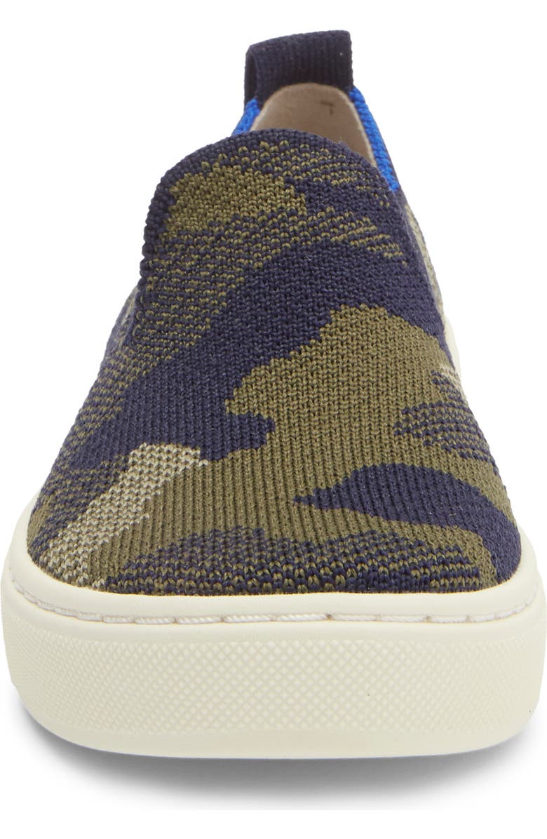 Rothy's Kids' Slip-On Sneaker, Alternate, color, Spruce Camo