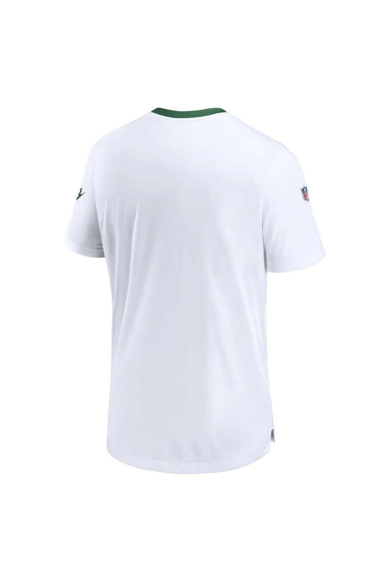 Men's Nike White Philadelphia Eagles Sideline Coaches Alternate Performance T-Shirt, Alternate, color, White