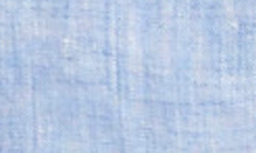 MADEWELL MADEWELL SHIRRED LINEN BUTTON-UP SHIRT 