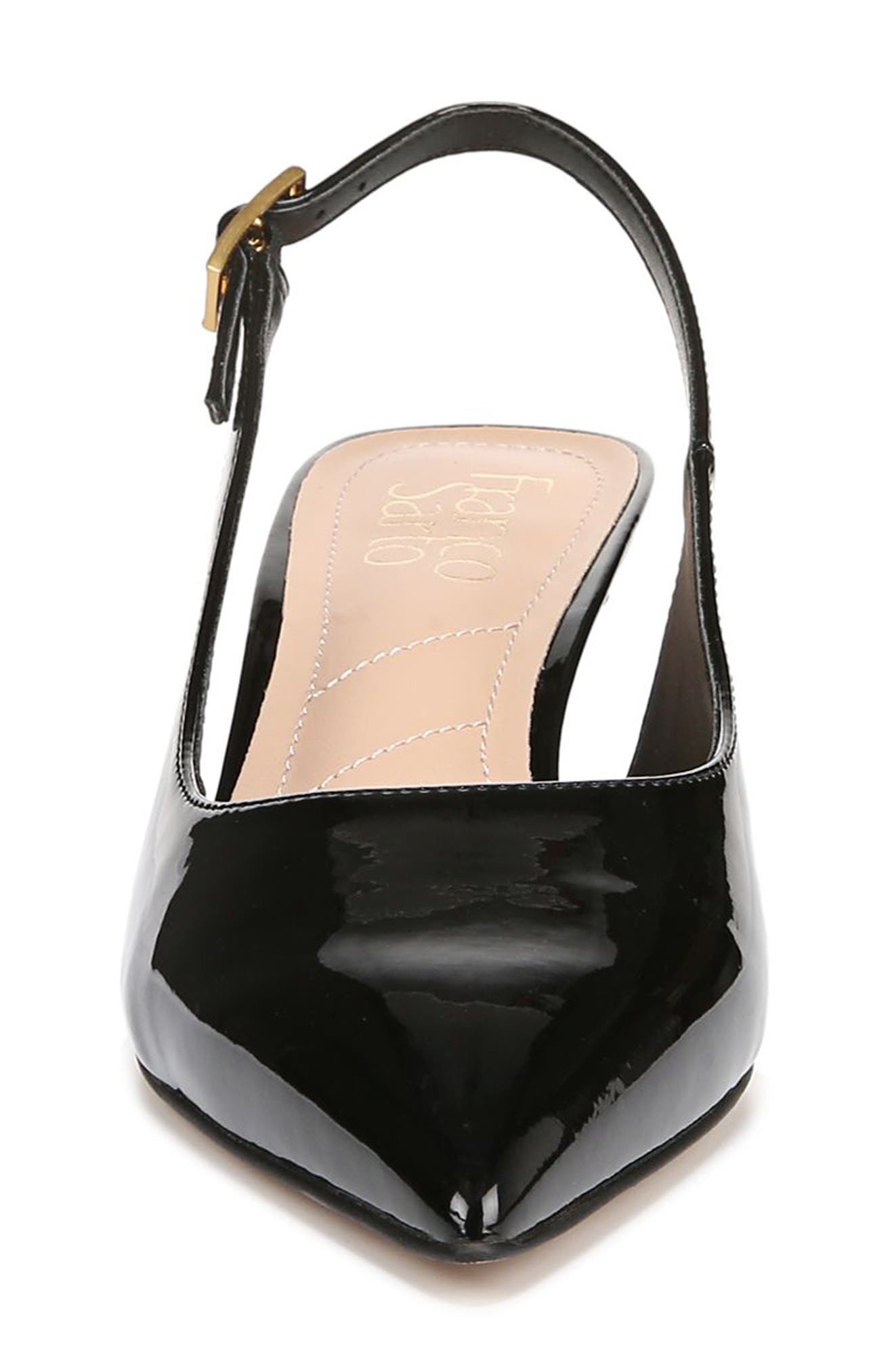 Franco Sarto Kate Slingback Pump, Alternate, color, Black