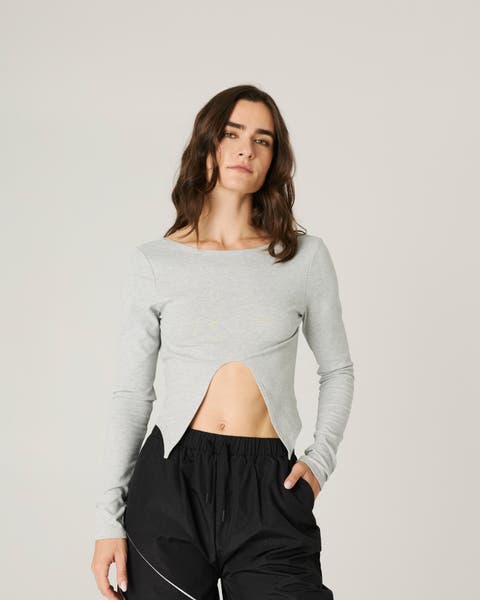 Combo Long Sleeve Top