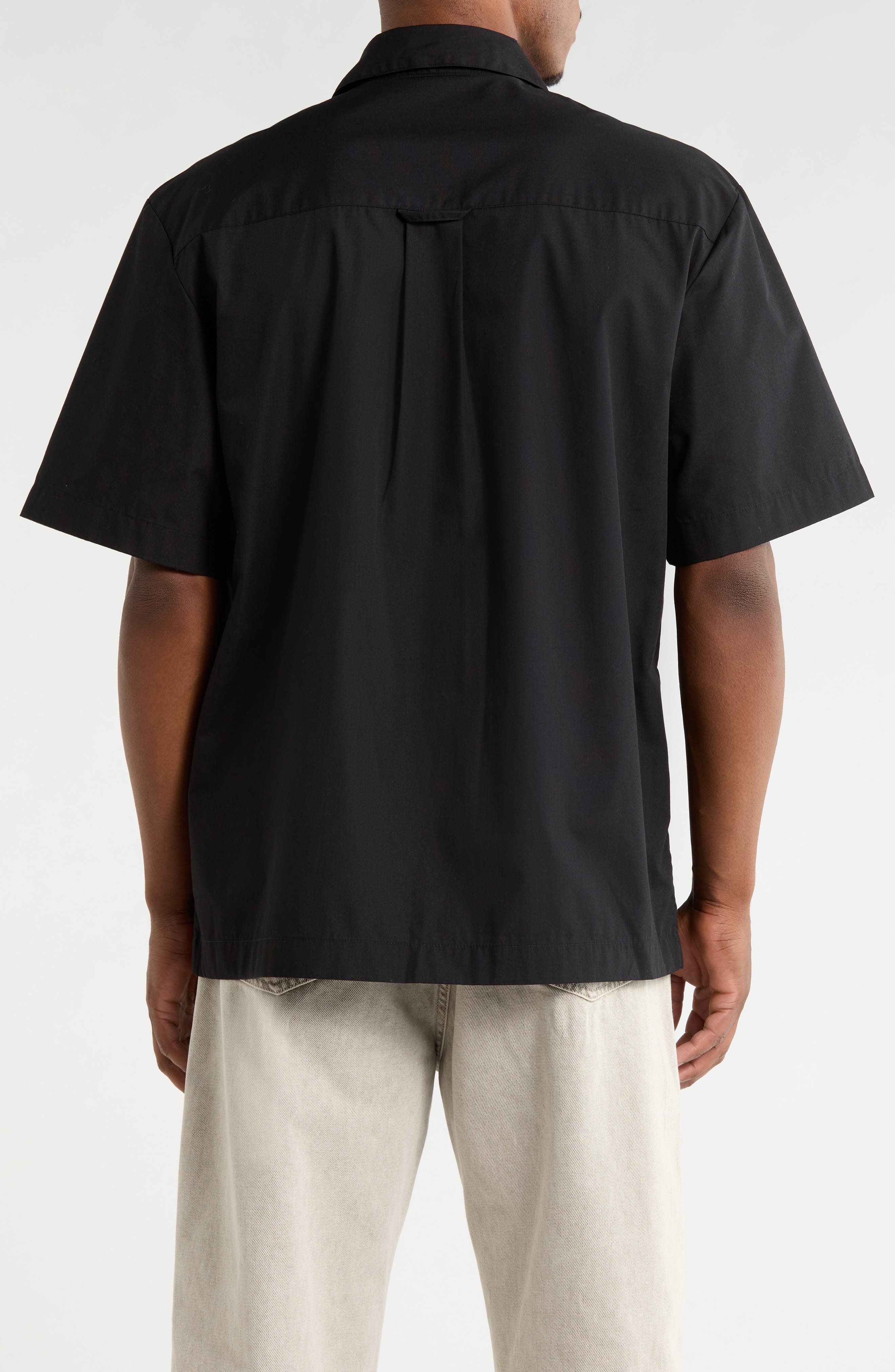 Craft Short Sleeve Poplin Button-Up Work Shirt - image 2