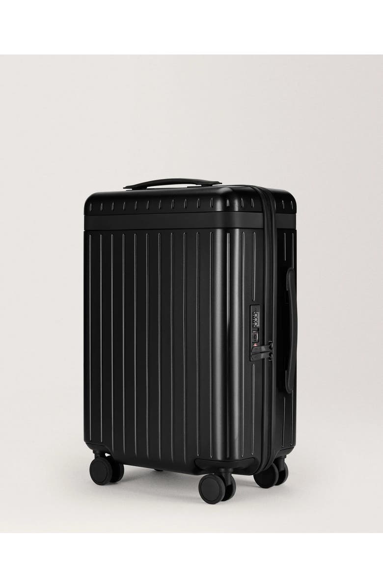 Carl Friedrik The Carry-on Suitcase, Alternate, color, Black / Black