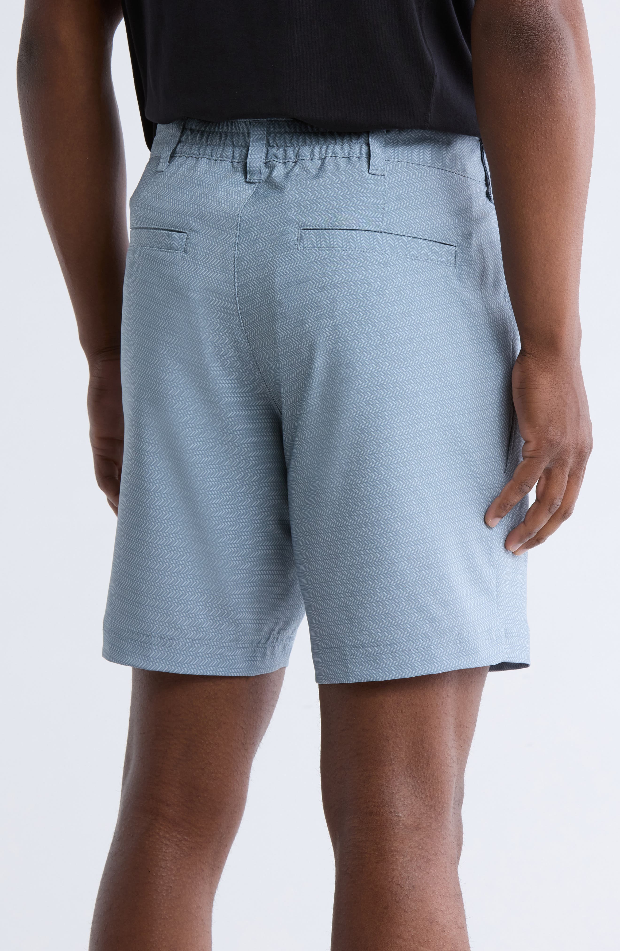PGA TOUR Tonal Print 8-Inch Golf Shorts (Men) | Nordstromrack