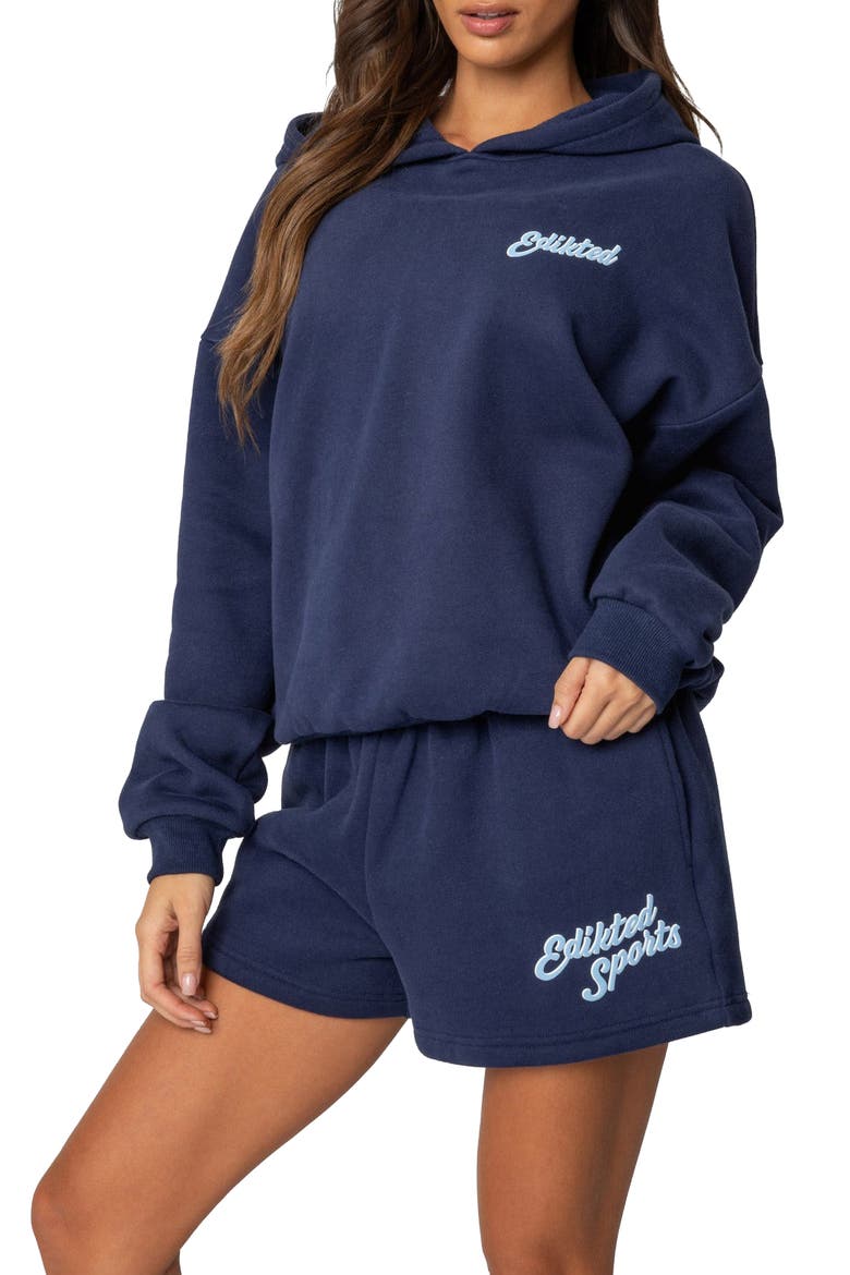 So Sporty Hoodie, Alternate, color, NAVY