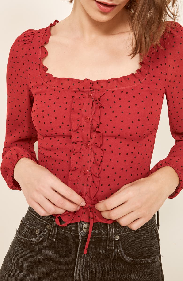 Reformation Italia Top, Alternate, color,