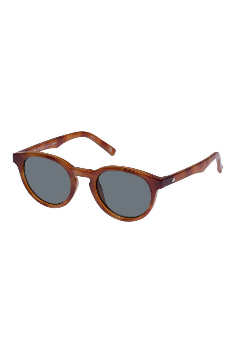 Trashy Round Sunglasses, Alternate, color, VINTAGE TORT